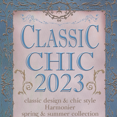 【展示会1/23-27】Classic chiC 2023 カタログ発送しました