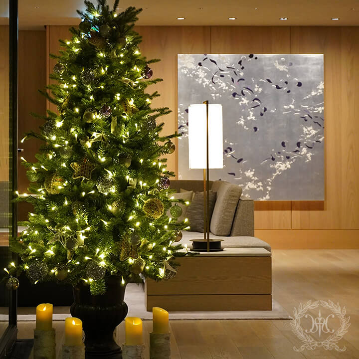 【2021装飾実例】ホテルメトロポリタン鎌倉 クリスマス装飾