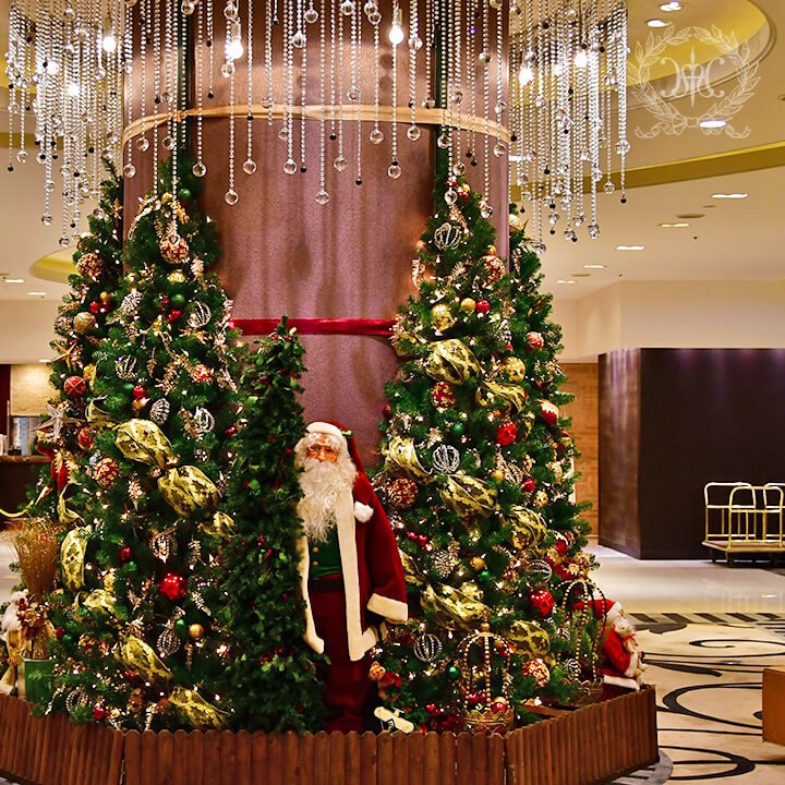 【2021装飾実例】ホテルメトロポリタンエドモント クリスマス装飾