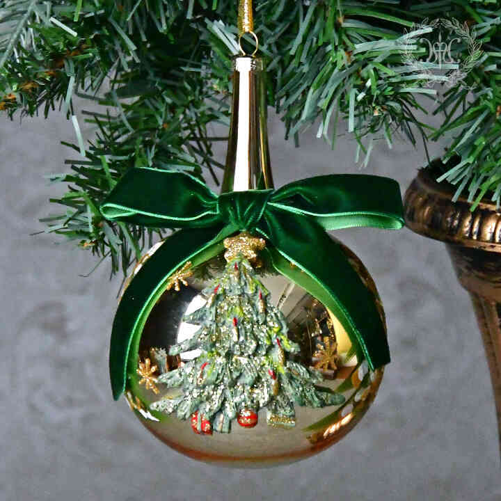 クリスマスツリーオーナメント　ガラス製