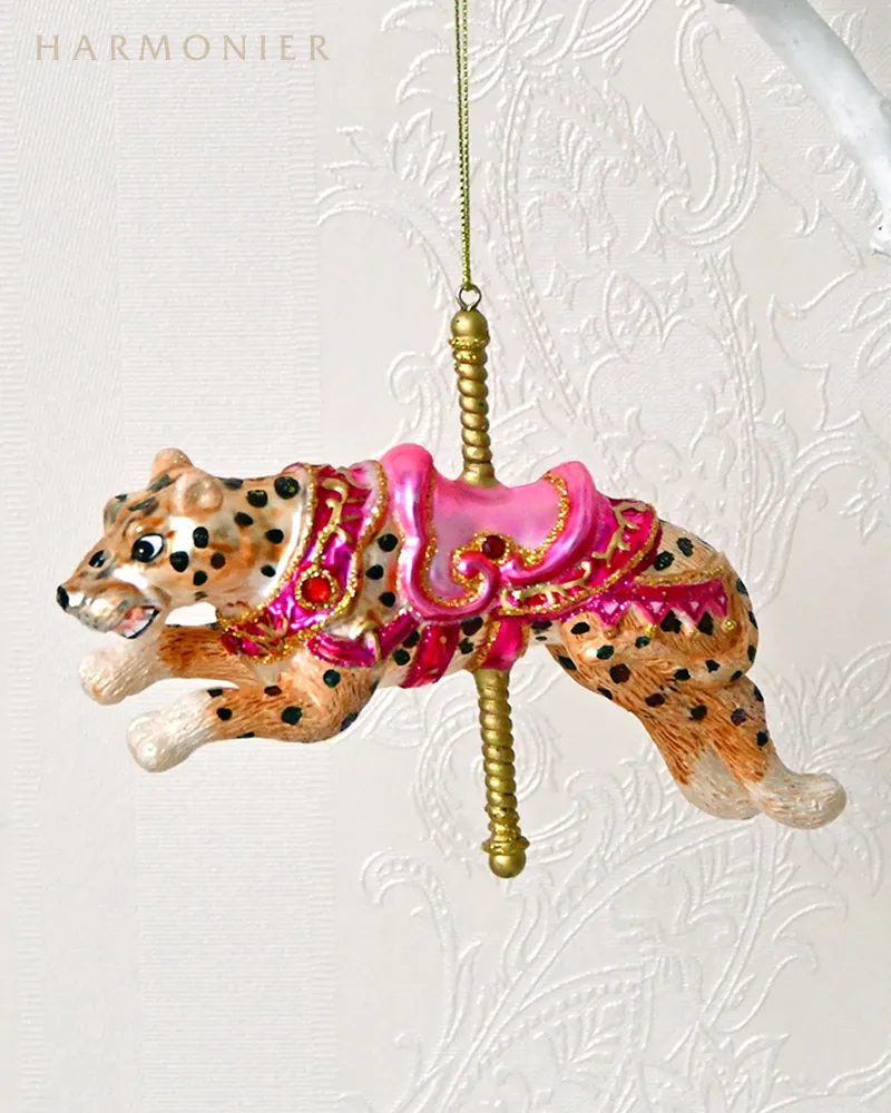 カルーセルレオパードオーナメント｜クリスマス雑貨の通販 ハルモニア