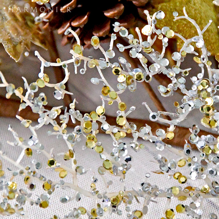 イタリア製 高級感 ゴールド リーフ模様 お洒落 ガラス製 一輪挿し  フラワーベース ZECCHIN  開店祝い 新築祝い 結婚祝い