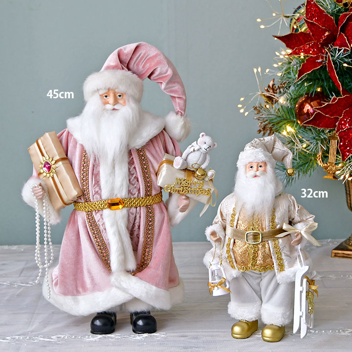 ビンテージ サンタクロース ドール vintage クリスマス レアタイプ - 雑貨