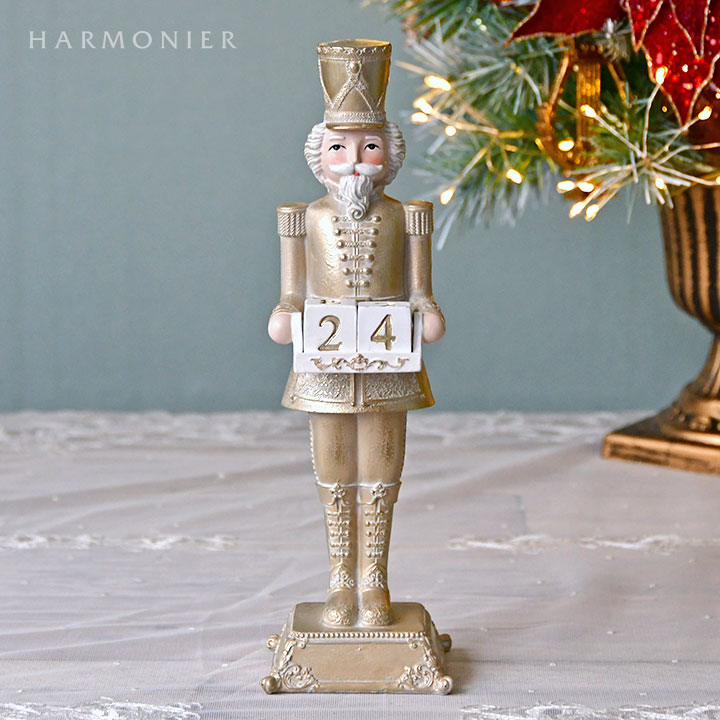 シャルドネゴールドソルジャーカレンダー｜クリスマス雑貨の通販 ハルモニア web store（旧マテリ）