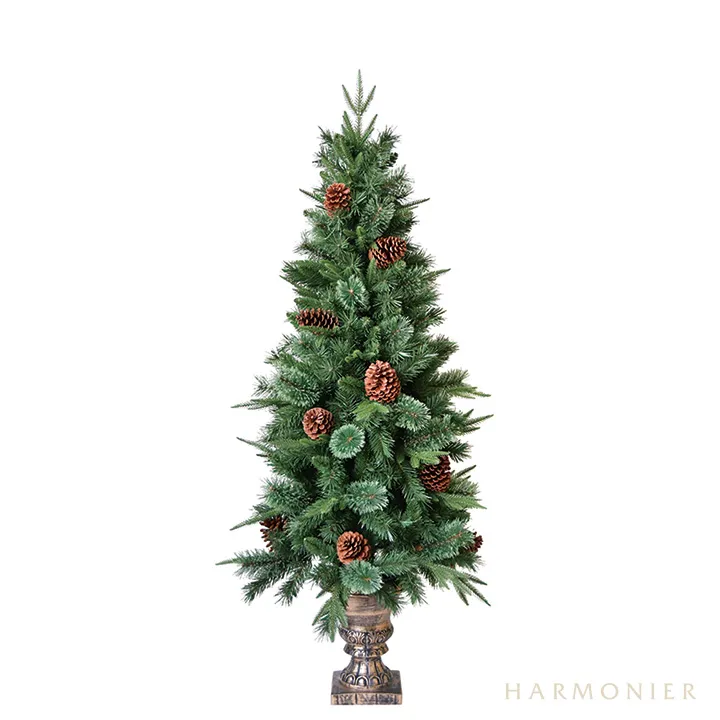 スリムパインポットクリスマスツリー150cm