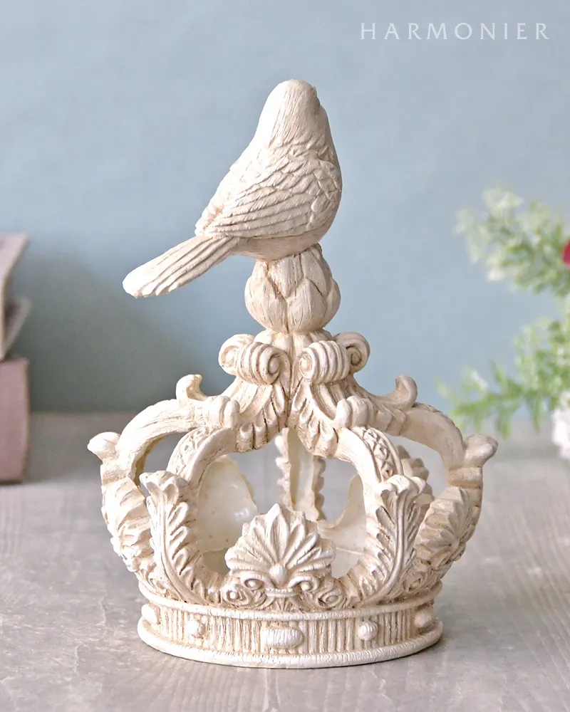 ホワイトバードクラウンオブジェ｜輸入雑貨の通販 | 輸入雑貨