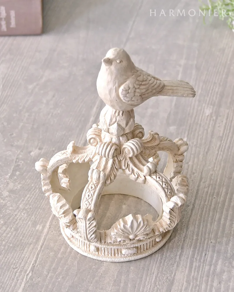 ホワイトバードクラウンオブジェ｜輸入雑貨の通販 | 輸入雑貨