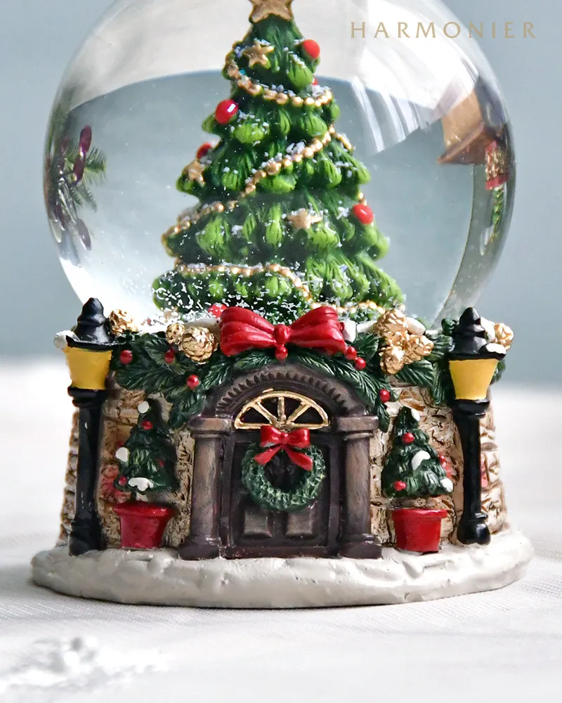 スモールスノードーム/ツリードアベース｜クリスマス雑貨の通販