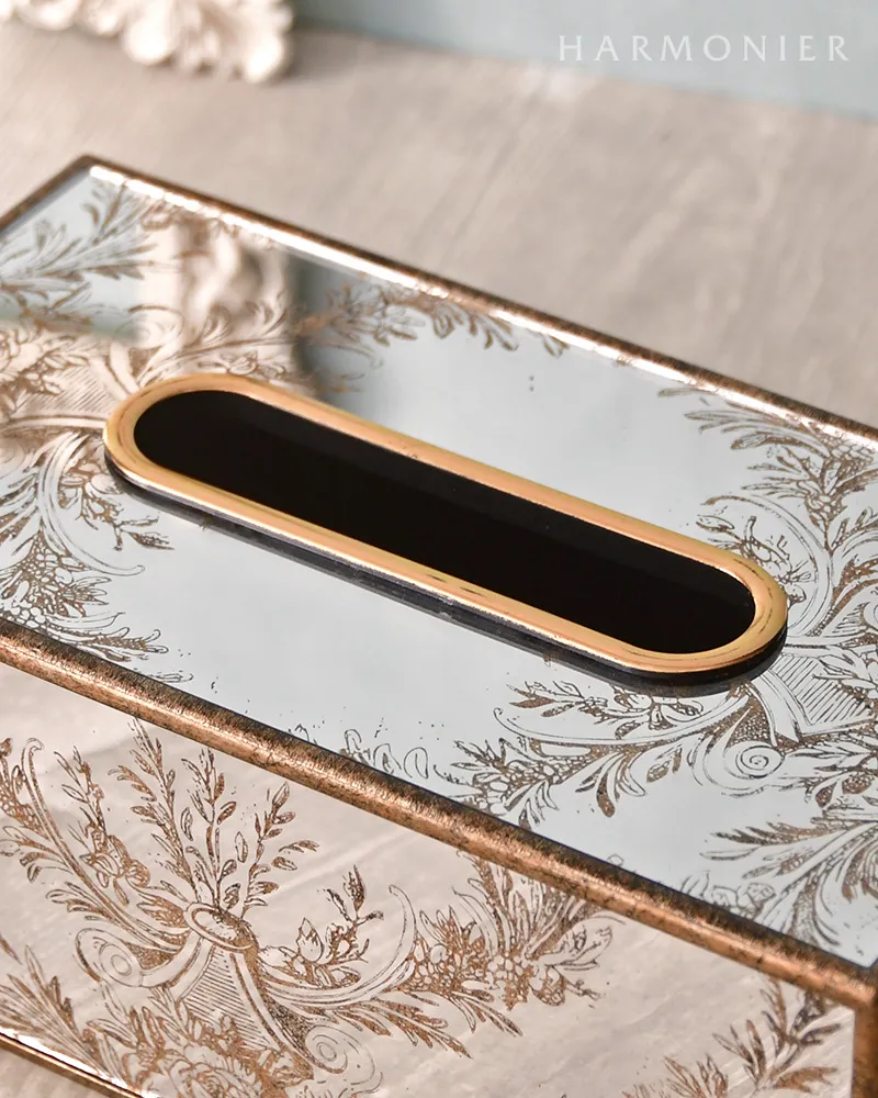 【1221】✨️SALE✨️オーシャンアート　ティッシュケース　波紋　インテリア 1221】オーシャンアート ティッシュケース 波紋 インテリア雑貨