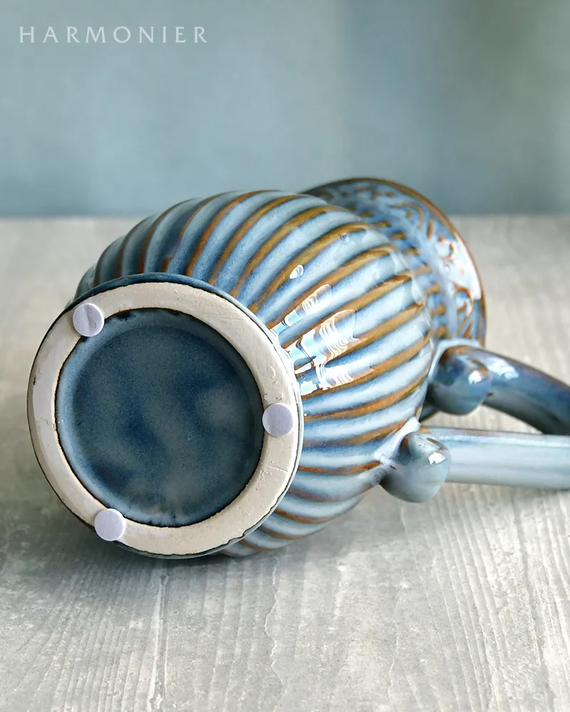 ヴェロニクボガ－ド ソルトグレーズ フラワーベース