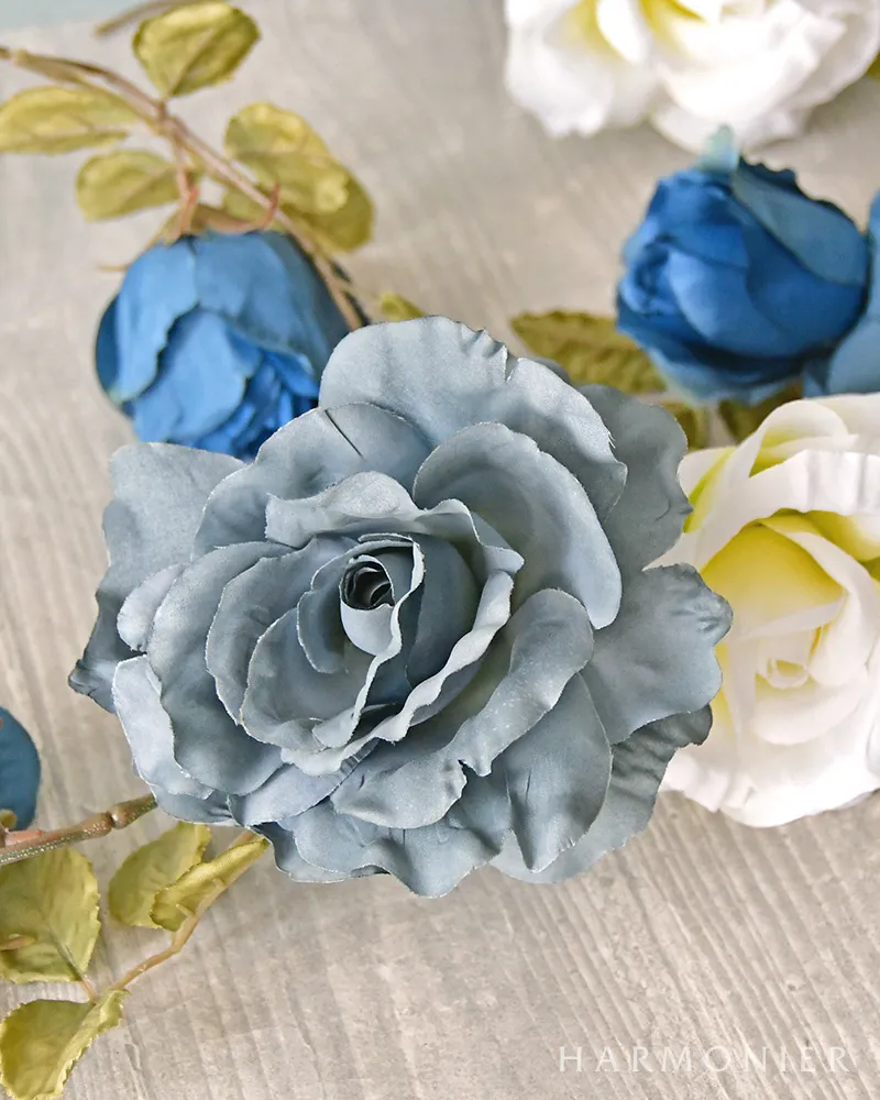 トリアノンローズガーランド/ブルー1.8m｜輸入雑貨の通販 | 輸入雑貨