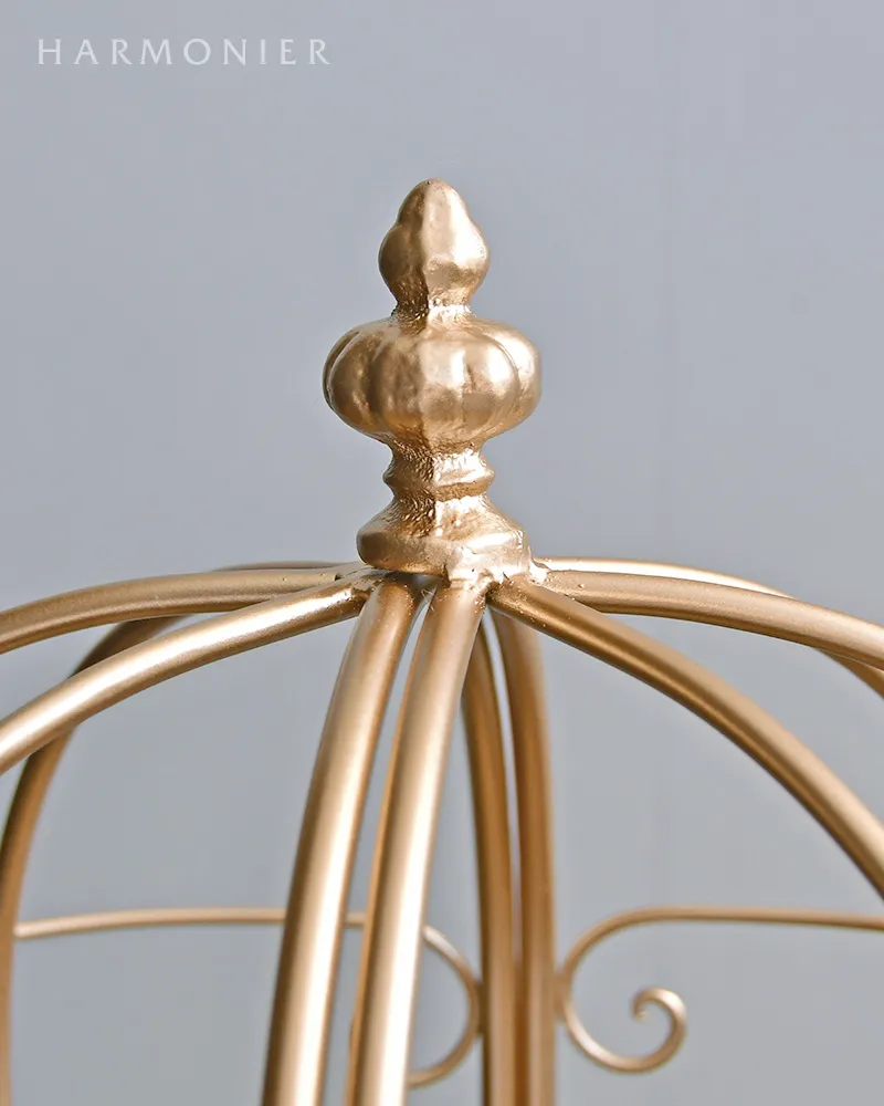 サロンバードシェルフ S ゴールド 鳥かご 開閉式 125-231-001