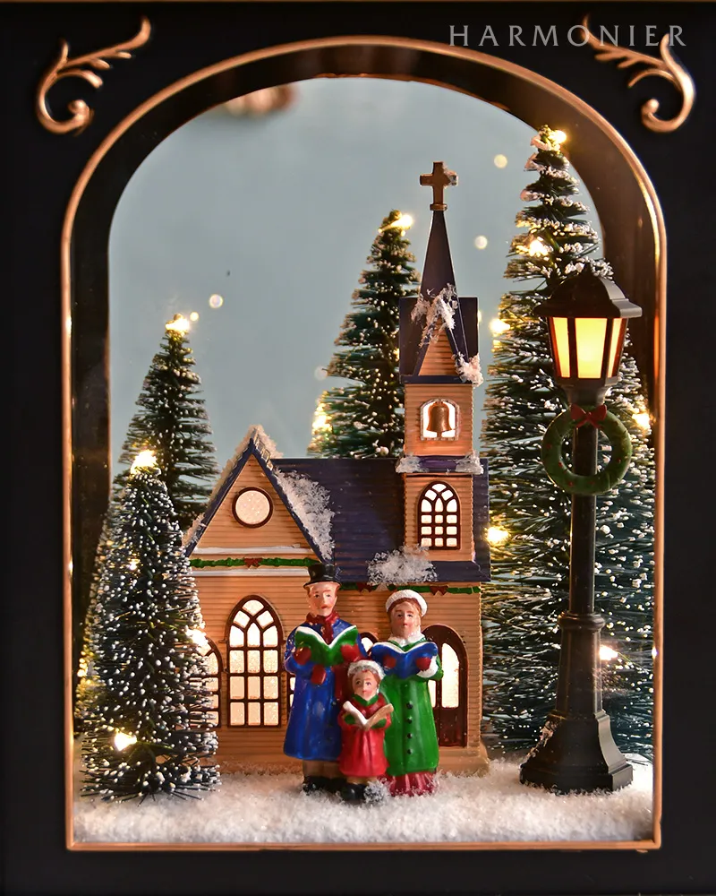 LEDランタンコーラスファミリー｜クリスマス雑貨の通販 ハルモニア web