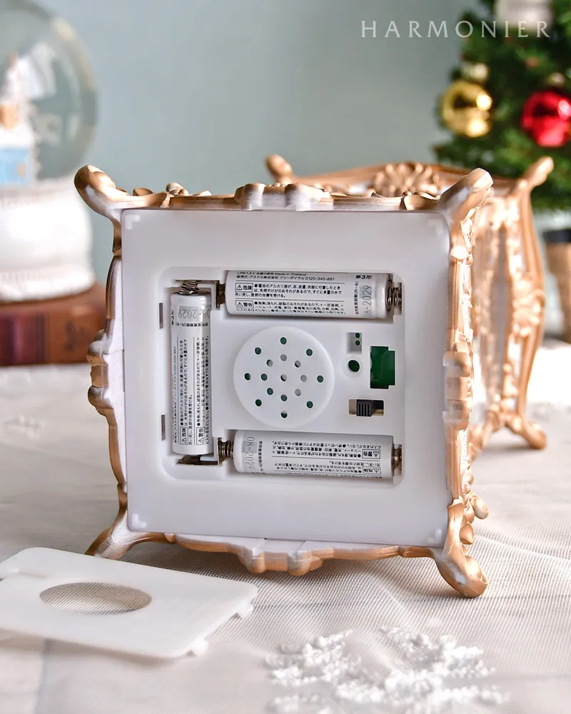 リキッドLEDオルゴール ホワイトランタンツリー125-258 リキッドLEDホワイトランタンツリー｜クリスマス雑貨の通販 ハルモニア