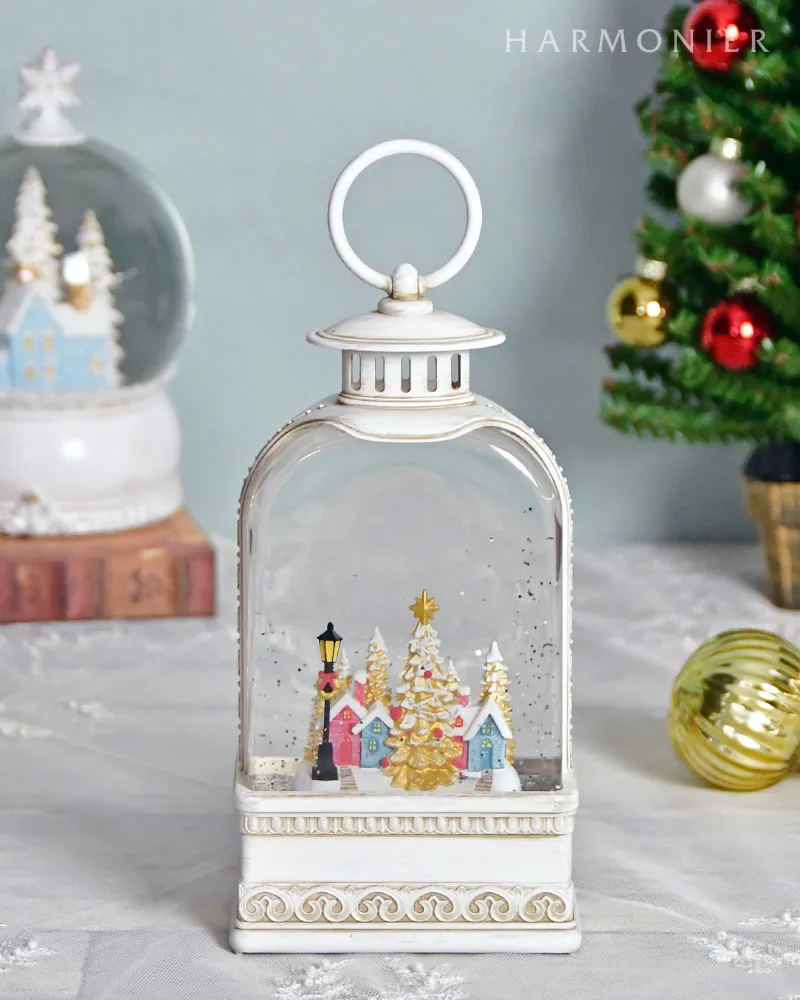 リキッドLEDランタン/ホワイトビレッジ｜クリスマス雑貨の通販