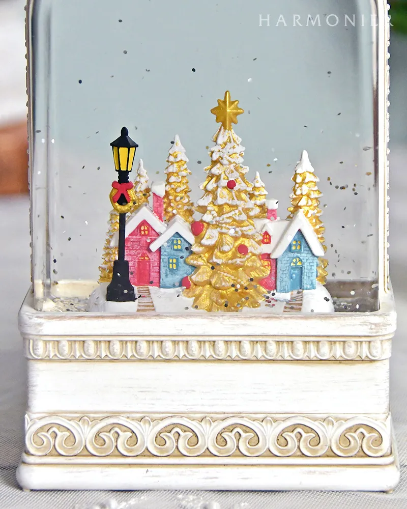 リキッドLEDランタン/ホワイトビレッジ｜クリスマス雑貨の通販