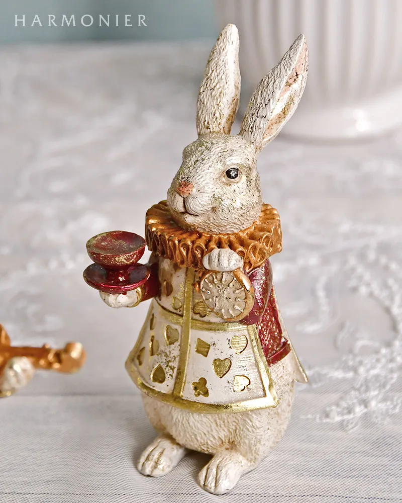 ワンダーランドミニラビット/レッド(トランペット/バイオリン/カップ