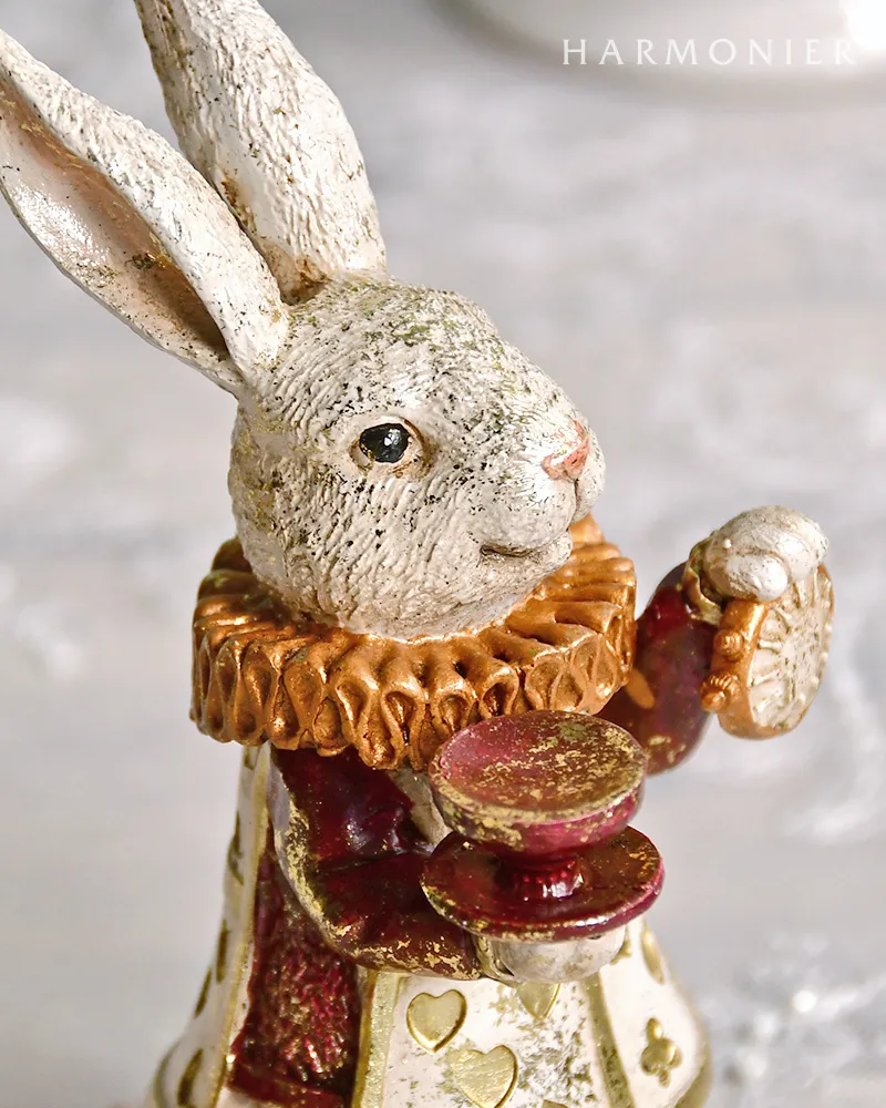 ワンダーランドミニラビット/レッド(トランペット/バイオリン/カップ