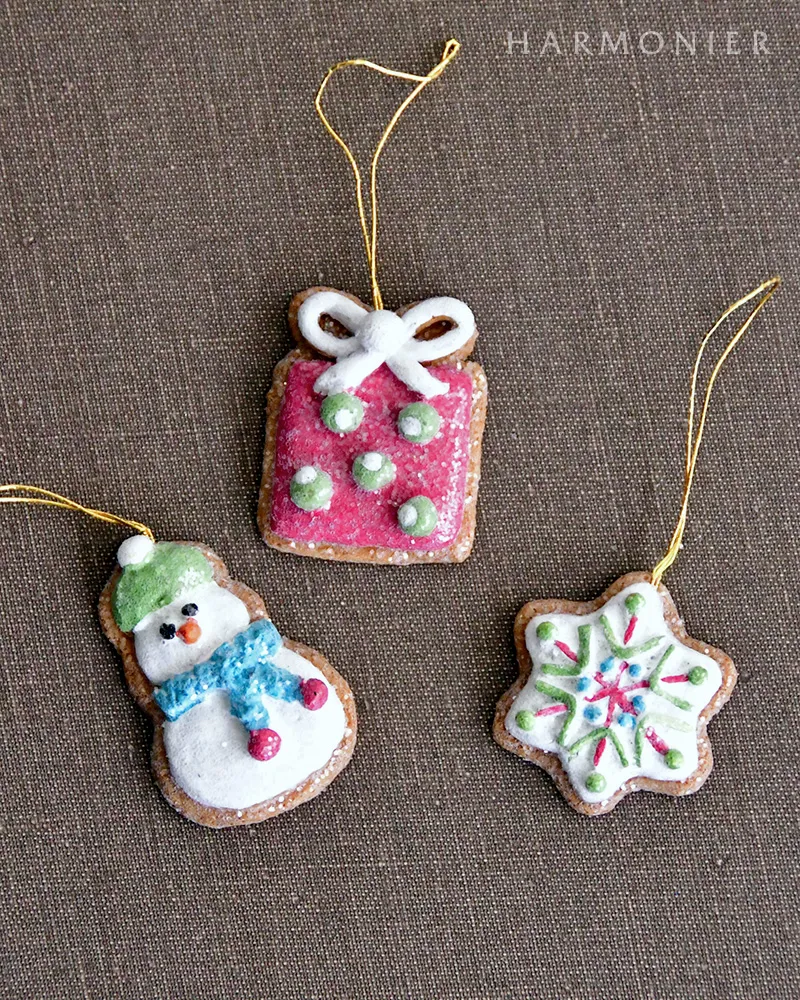 ミニオーナメントセット/パステルクッキー12コ入り｜クリスマス