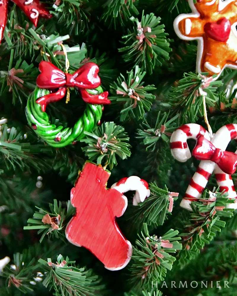 ミニオーナメントセット/メタリックモチーフ12コ入り｜クリスマス雑貨