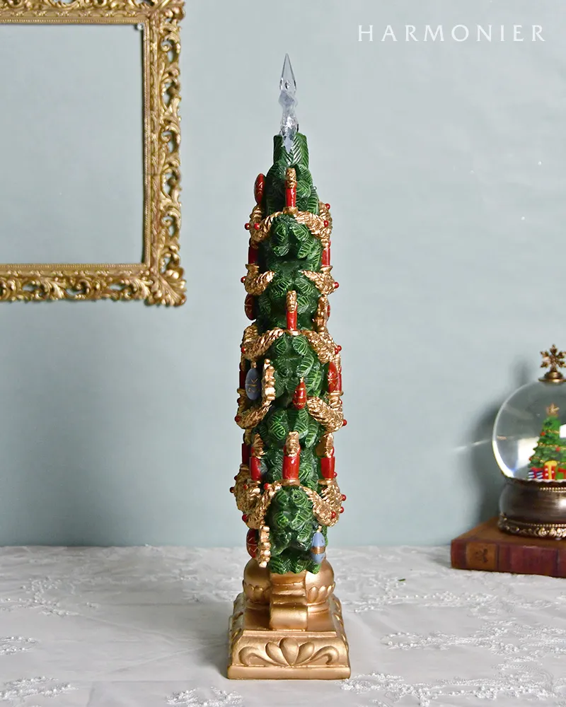 LEDトラッドツリーオブジェ49cm|クリスマス雑貨の通販 ハルモニア web LEDトラッドツリーオブジェ49cm|クリスマス雑貨の通販 ハルモニア web