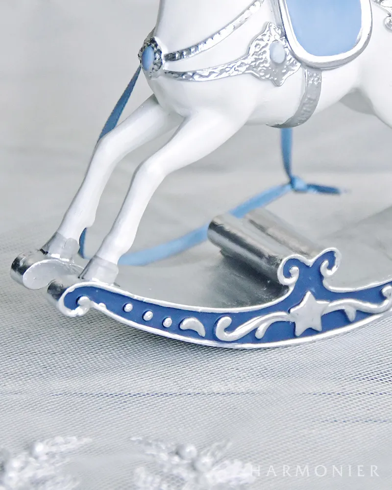 ウェッジウッド クリスマスオーナメント ロッキングホース トイ