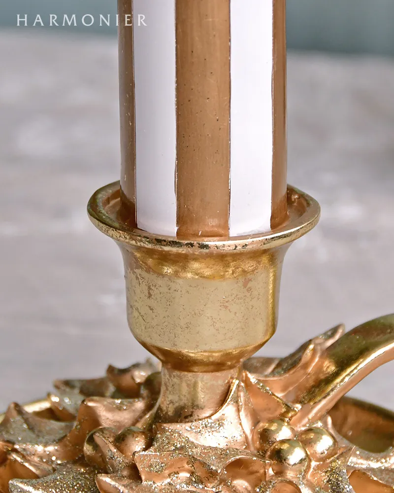 LEDキャンドルオブジェ/ストライプ｜クリスマス雑貨の通販 ハルモニア