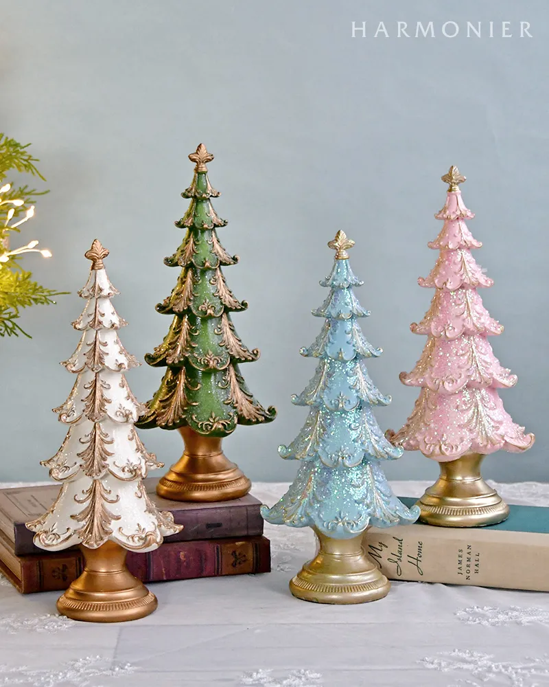 ヴィンテージホワイトツリーオブジェ30cm｜クリスマス雑貨の通販