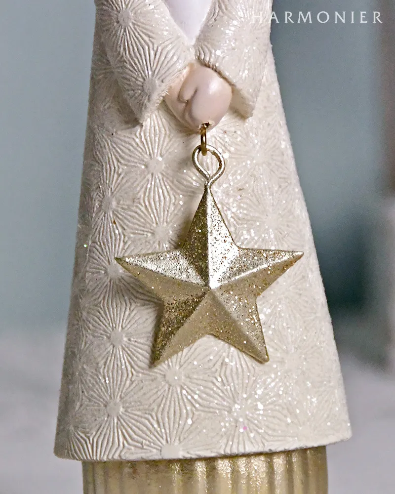 ウインターホワイトサンタオブジェ｜クリスマス雑貨の通販 ハルモニア