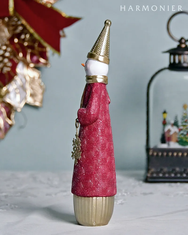 ウインターレッドスノーマンオブジェ｜クリスマス雑貨の通販