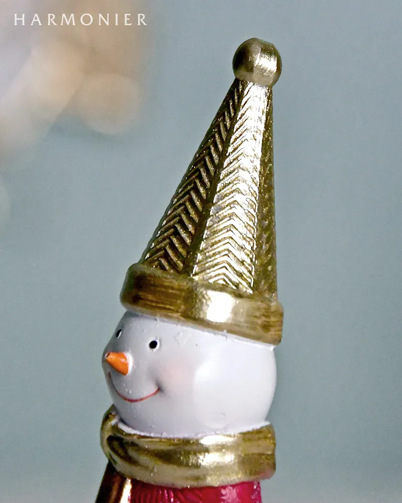 ウインターレッドスノーマンオブジェ｜クリスマス雑貨の通販