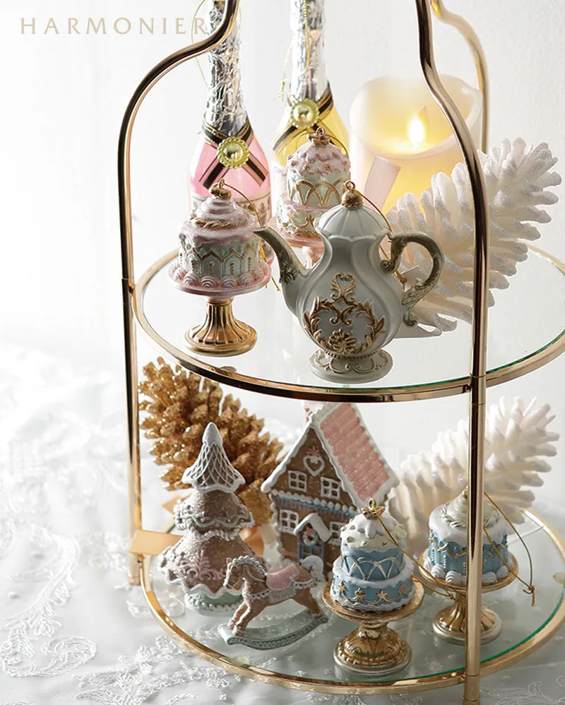 ジンジャーブレッドオブジェ3点セット｜クリスマス雑貨の通販