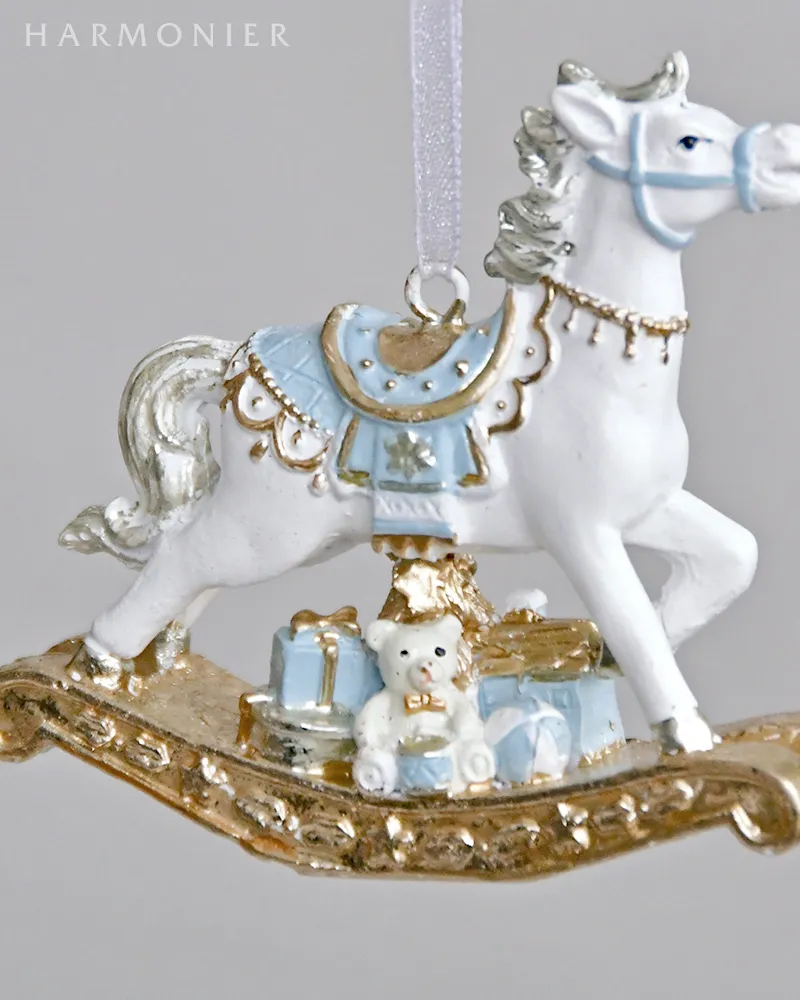 (美品)クリスマス ロッキングホース 電飾　メロディ　高さ38㎝×幅55㎝ 美品)クリスマス ロッキングホース 電飾 メロディ 高さ38㎝×幅55㎝