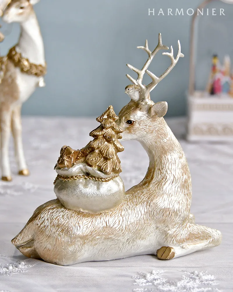 フォレストツリーオントナカイオブジェ（スタンディング/シッティング