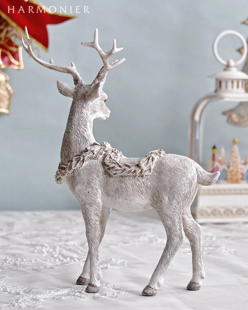 ウィンターフォレストトナカイオブジェ（スタンディング/シッティング