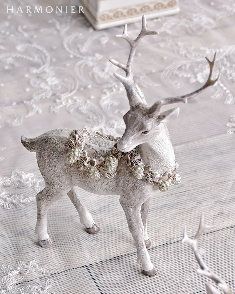 ウィンターフォレストトナカイオブジェ（スタンディング/シッティング