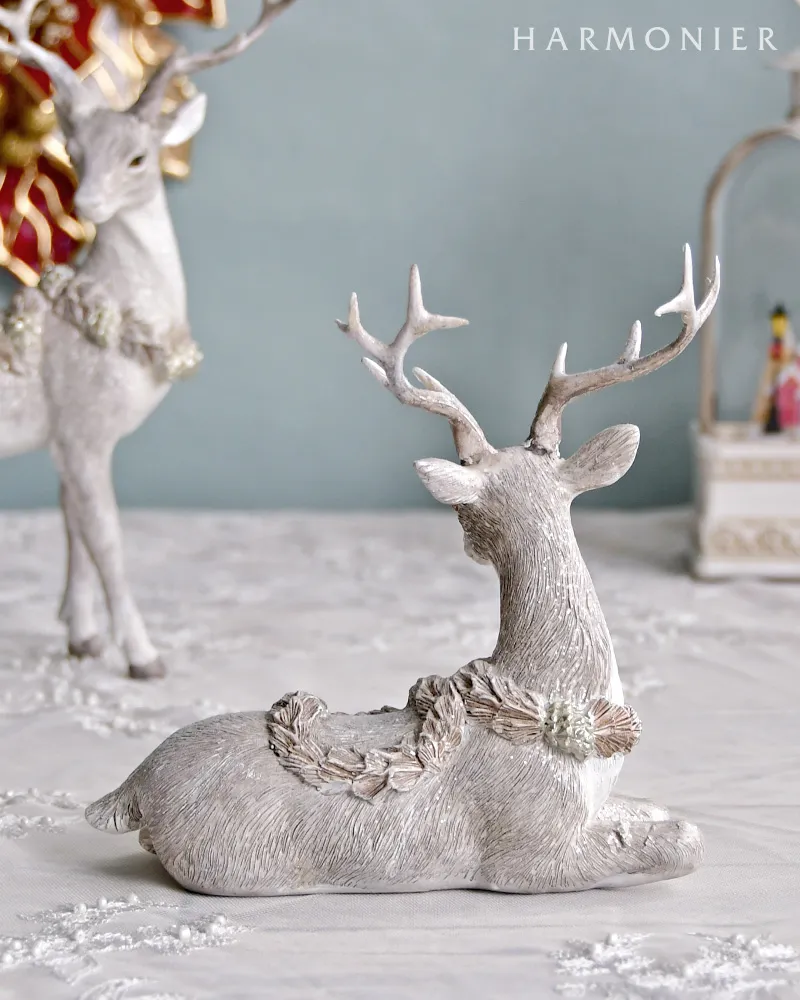 ウィンターフォレストトナカイオブジェ(スタンディング ウィンターフォレストトナカイオブジェ(スタンディング