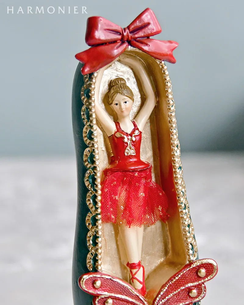 ナッツクラッカーシューズオブジェ（ソルジャー/バレリーナ