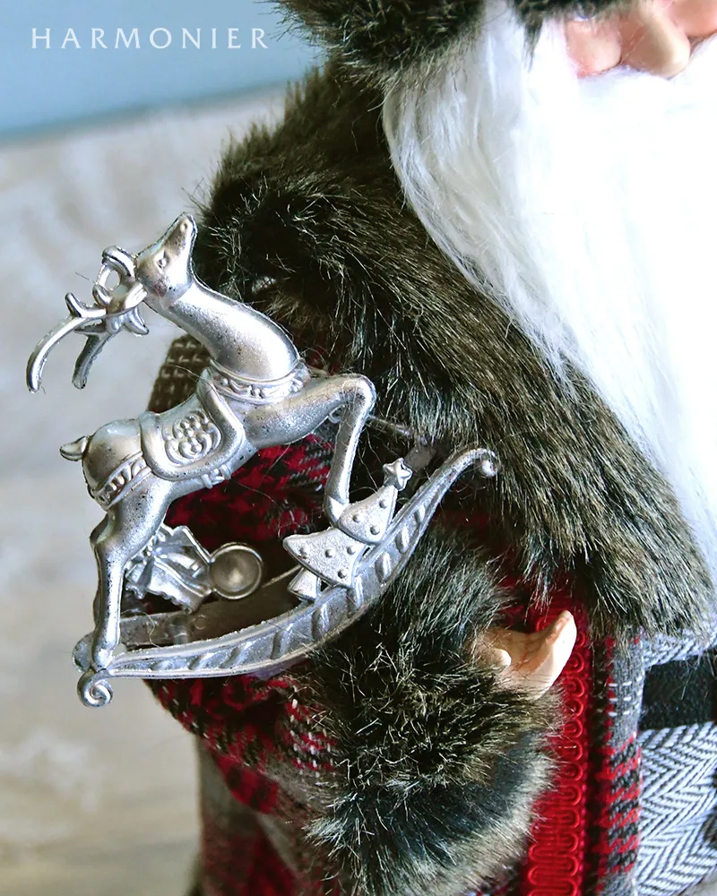 921◆美品◆バカラ◆レア◇スノボーに乗る サンタクロース フィギュア◆ 921◇美品◇バカラ◇レア◇スノボーに乗る サンタクロース フィギュア