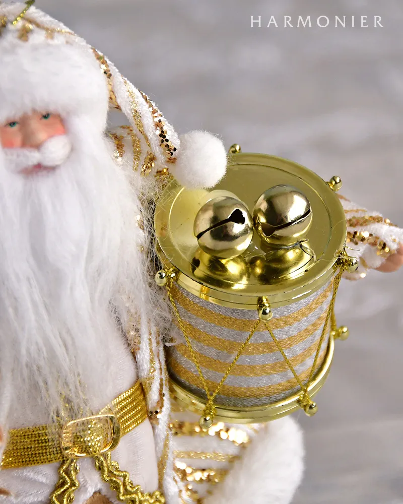 サンタクロースオーナメント/ドラム｜クリスマス雑貨の通販 ハルモニア