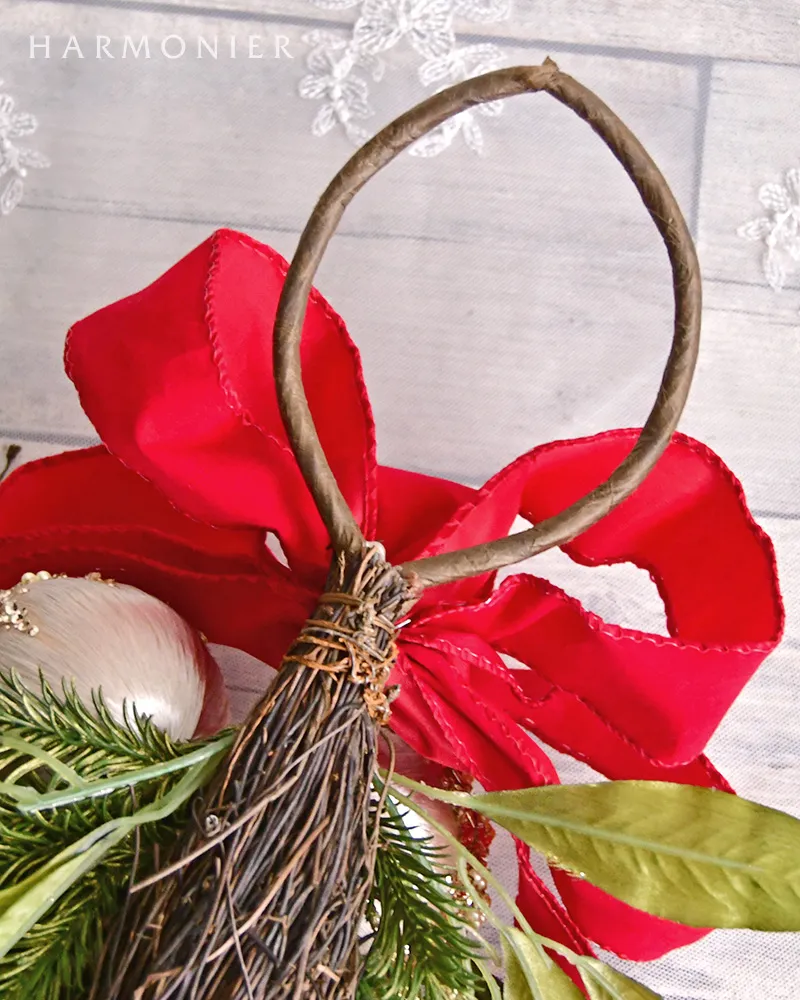 ゴールドボタニッククリスマススワッグ60cm｜クリスマス雑貨の通販