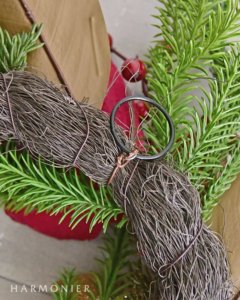 クリスマスリース　21センチ ゴールドボタニッククリスマスリース50cm｜クリスマス雑貨の通販