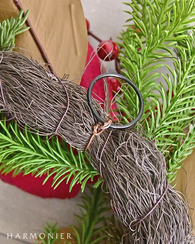 レッドマグノリアクリスマスリース50cm｜クリスマス雑貨の通販