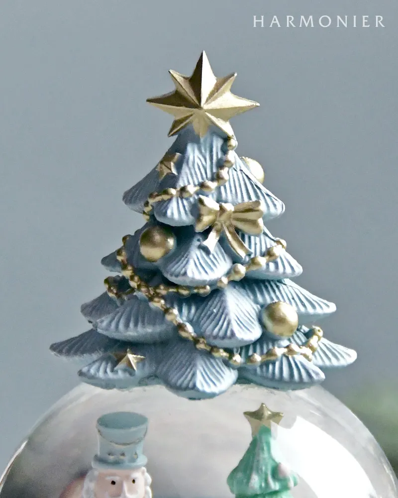 スノードーム/ブルーツリーソルジャー｜クリスマス雑貨の通販