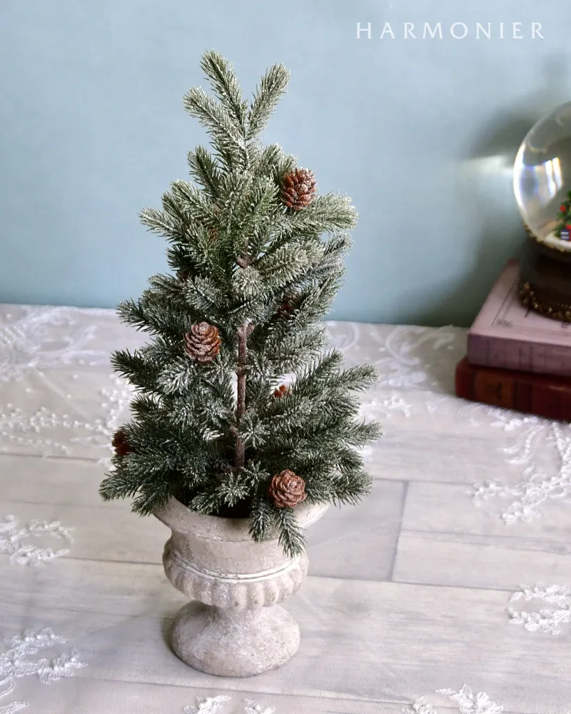 シャビーエレガントポットツリーS 40cm｜クリスマス雑貨の通販