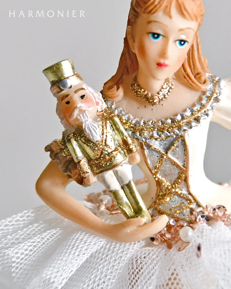 ナッツクラッカークララオーナメント/ホワイト｜クリスマス雑貨の通販