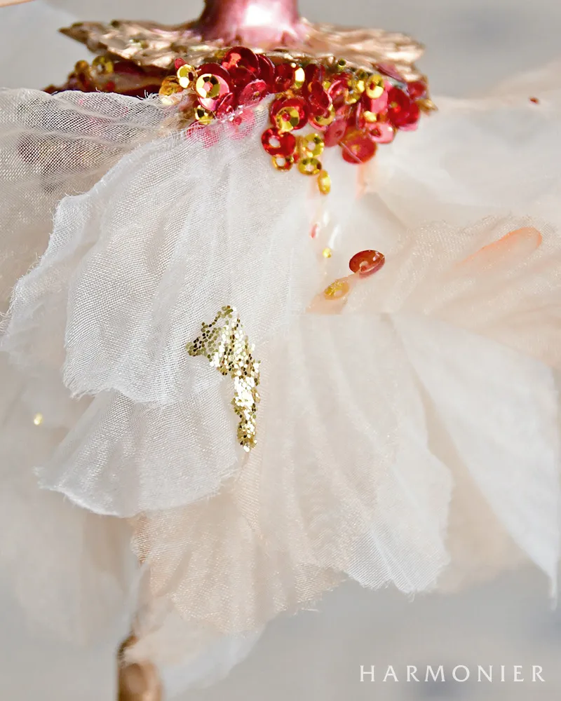 バレリーナオーナメント/フラワーワルツ｜クリスマス雑貨の通販