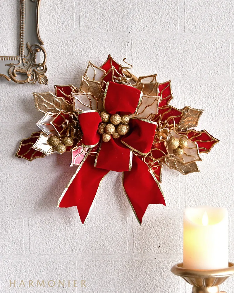 クリスマスリース ガーランド 雪化粧 クリスマス スワッグ オーナメント リース ドア 玄関 庭園 壁飾り 松かさ おしゃれ 新年飾り 高級 クリスマスリース ガーランド 雪化粧 クリスマス スワッグ