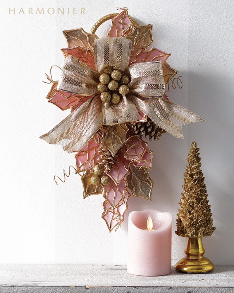 レッドマグノリアクリスマススワッグ60cm｜クリスマス雑貨の通販