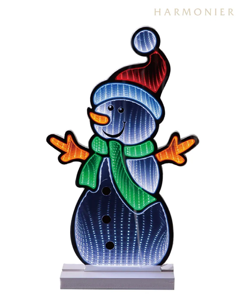 インフィニティークリスマスライト/スノーマン43cm｜クリスマス雑貨の